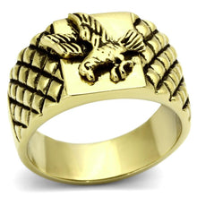 Load image into Gallery viewer, Gold Rings for Men Stainless Steel TK773 with No Stone
