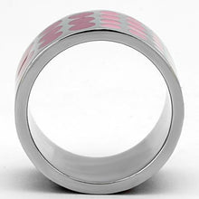 Load image into Gallery viewer, Silver Rings for Women Stainless Steel TK820 with Epoxy in Multi Color
