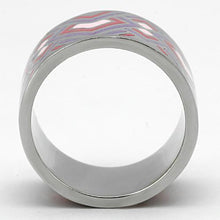 Load image into Gallery viewer, Silver Rings for Women Stainless Steel TK823 with Epoxy in Multi Color
