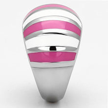 Load image into Gallery viewer, Silver Rings for Women Stainless Steel TK828 with Epoxy in Multi Color
