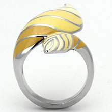 Load image into Gallery viewer, Silver Rings for Women Stainless Steel TK837 with Epoxy in Multi Color
