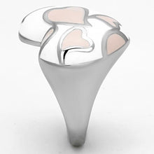 Load image into Gallery viewer, Silver Rings for Women Stainless Steel TK843 with Epoxy in Multi Color
