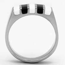 Load image into Gallery viewer, Silver Rings for Women Stainless Steel TK849 with Epoxy in Multi Color
